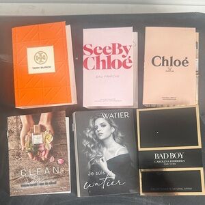 Fragrance Sampler Set of 6 - Tory Burch Eau de Parfum & More! All Brand New!